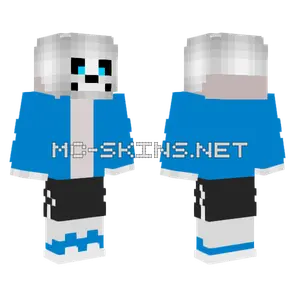 Sans Minecraft skin