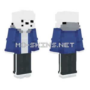 Sans Minecraft skin