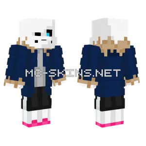 Sans Minecraft skin