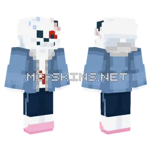 Sans Horrortale Minecraft skin
