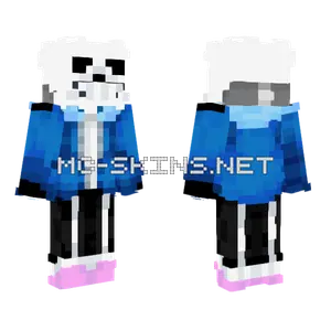 Sans The Legend Minecraft skin
