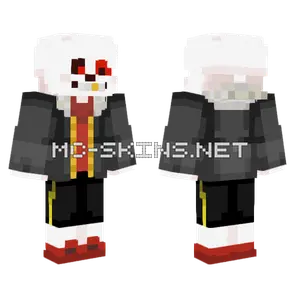 Sans Underfell Minecraft skin