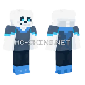 Sans Underswap Minecraft skin