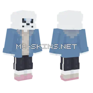 Sans V2 Minecraft skin