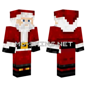 Santa B Claus Minecraft skin