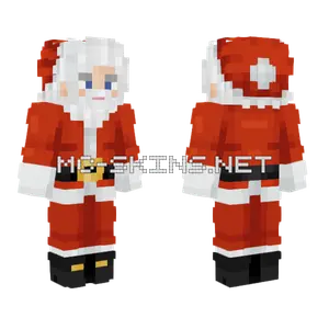 Santa Man Minecraft skin