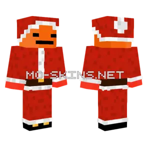 Santa Mandarine Minecraft skin