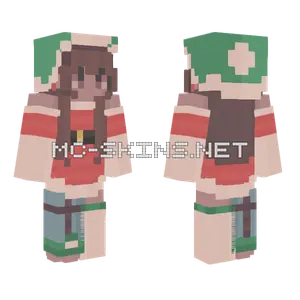 Santa's Elf Minecraft skin