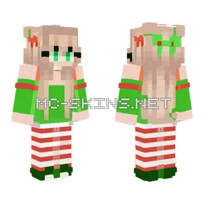 Santa's Helper Minecraft skin