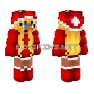 Santa's Little Helper Minecraft skin
