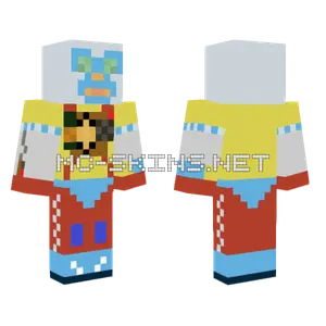 Santo Mierde Minecraft skin