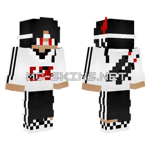 Sapnap Demon Minecraft skin