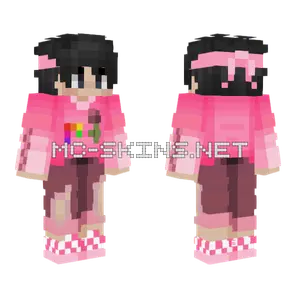 Sapnap Pink Parrots Minecraft skin