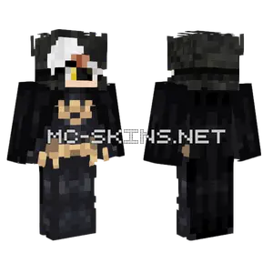 Sapphire Batgirl Minecraft skin