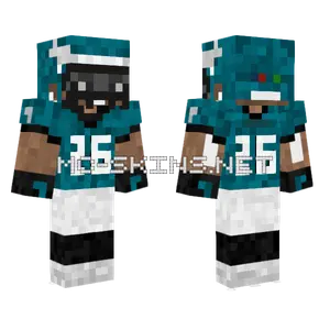 Saquon Barkley NFL Minecraft skin