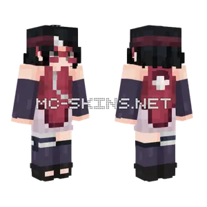 Sarada Uchiha Minecraft skin