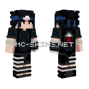 Sasuke Uchiha Minecraft skin
