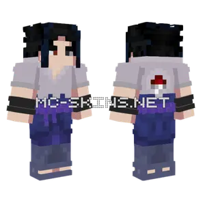 Sasuke Uchiha Minecraft skin