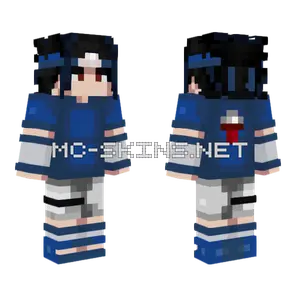 Sasuke Uchiha Minecraft skin