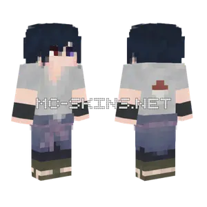 Sasuke Uchiha Naruto Shippuden Minecraft skin
