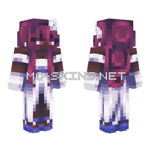 Satin Plum SF Minecraft skin