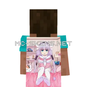 Satsuki Kiryuin cape, outside and lining