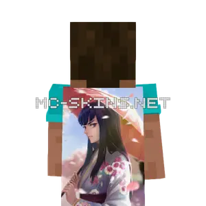 Satsuki Kiryuin Kimono cape, outside and lining