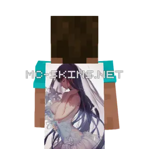Satsuki Kiryuin Wedding Dress cape, outside and lining