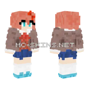 Sayori Minecraft skin