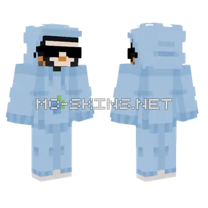 Sb737 Blueberry Hoodie Minecraft skin