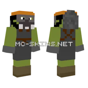 Scarecrow With Hat Minecraft skin