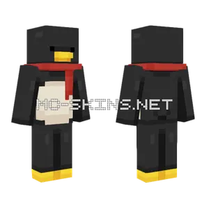 Scarfy Pengy Minecraft skin