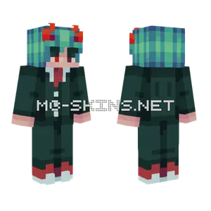 Scarlet Azure Persona Remake Minecraft skin