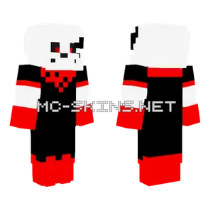 Scarlet Flare Sans Minecraft skin