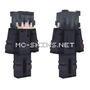 Scarlet Glow Effects Minecraft skin