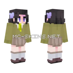 School Aoi Minecraft skin