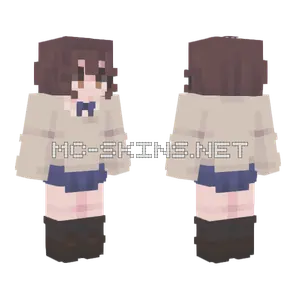 School Days Request Minecraft skin