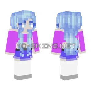 School Gamer Girl Minecraft skin