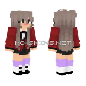 School Girl Outfit Minecraft skin