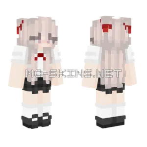 School Girl Two Minecraft skin