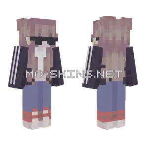 School Uniform Girl Minecraft skin