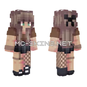 Schoolgirl Outfit Minecraft skin