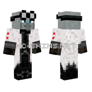 Scientific Pillager Minecraft skin