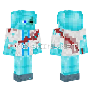 Scientist Blue The Steve Revival Minecraft skin
