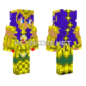 Scorpio Miro Saint Seiya Minecraft skin