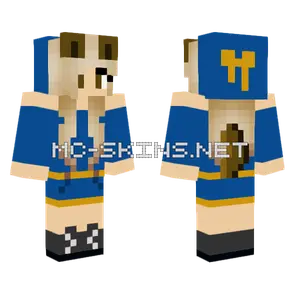 Scout The Police Puppy Minecraft skin