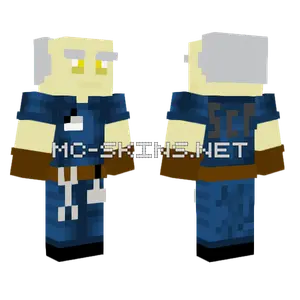 SCP Janitor Minecraft skin