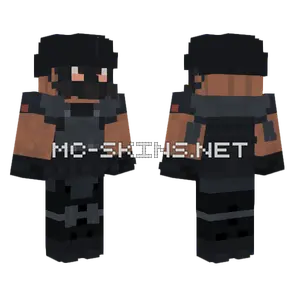SCP Mobile Task Force E11 Minecraft skin