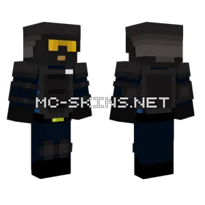 SCP MTF Nu 7 Minecraft skin