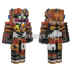 Scrap Baby Minecraft skin